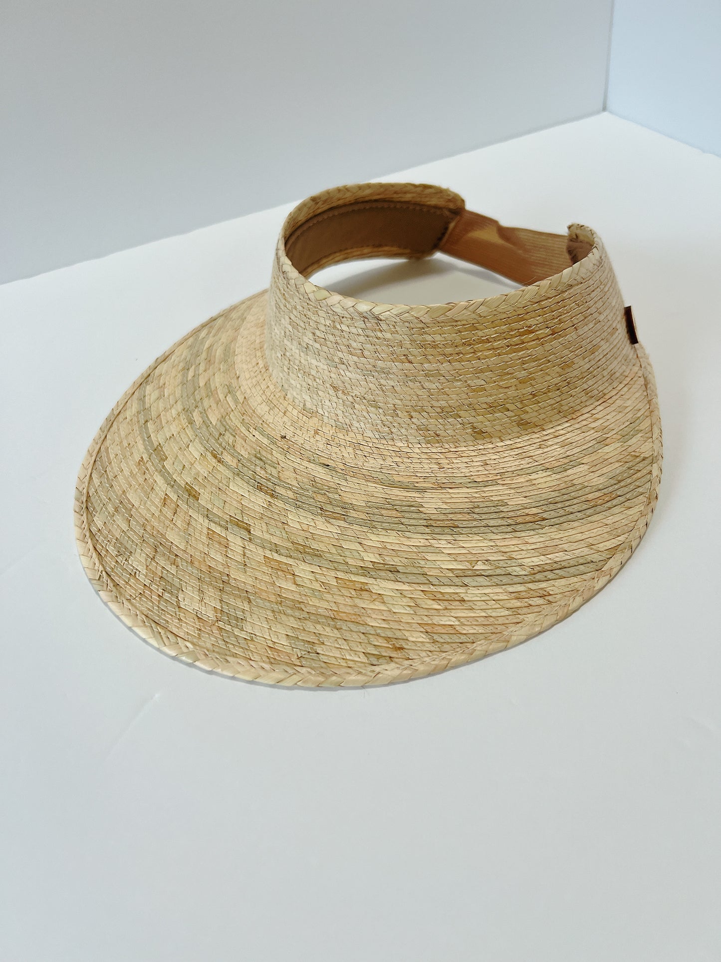 VISERA PALMA NATURAL CON ELASTICO