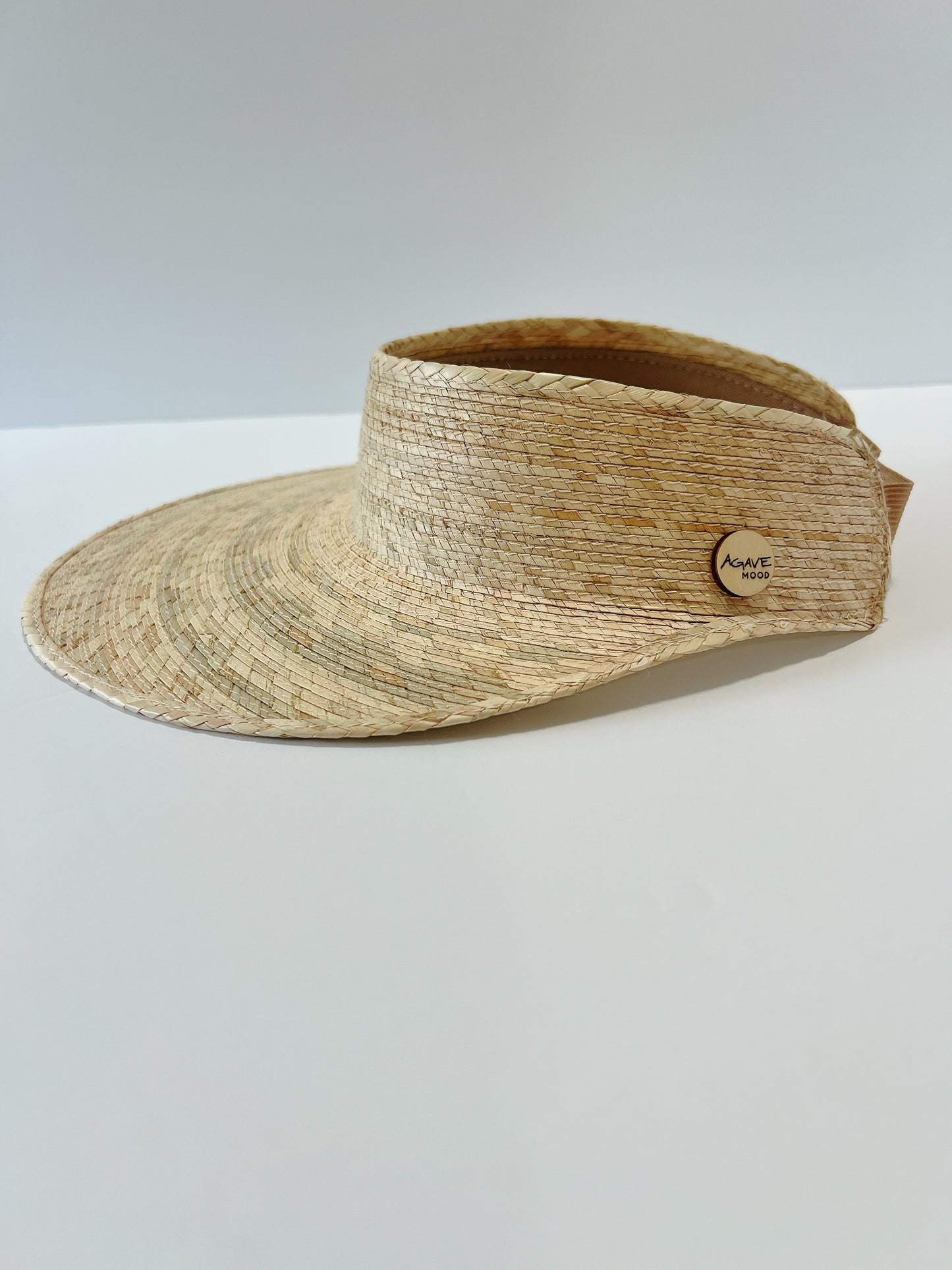 VISERA PALMA NATURAL CON ELASTICO